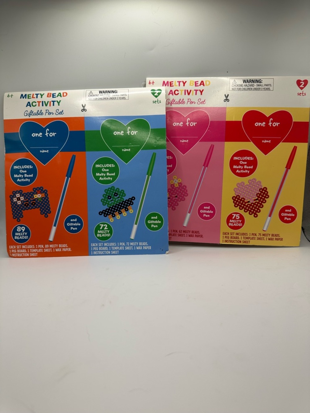 Melty Bead Activity Kits - Multi-Color Set of 2